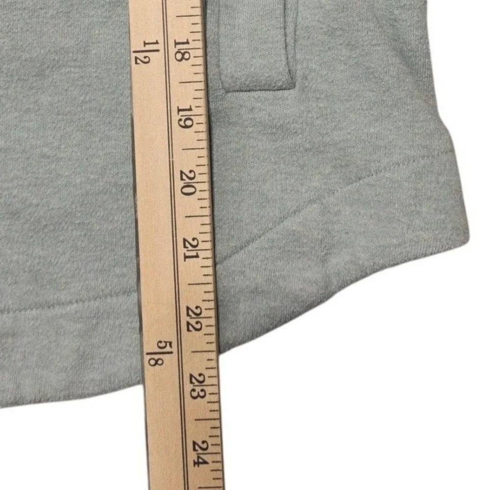 Madewell MWL Betterterry Shirt Jacket Womens L‎ Blue Shacket Button Up NB513